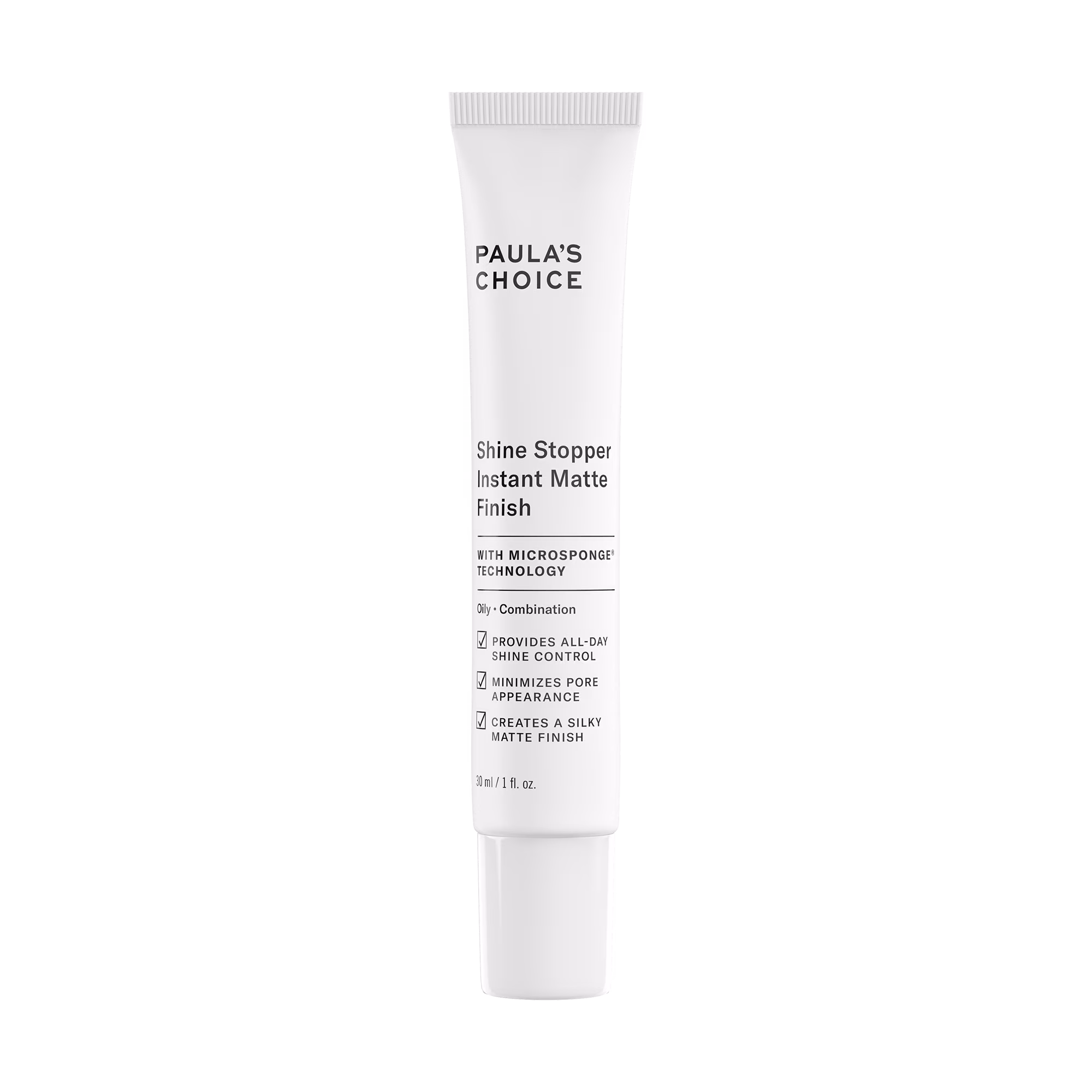 SHINE STOPPER Instant Matte Finish with MICROSPONGE Technology